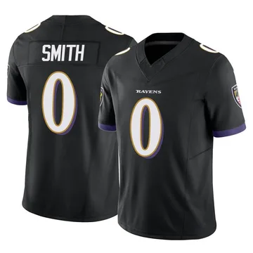 Men's Nike Baltimore Ravens Roquan Smith Black Vapor F.U.S.E. Jersey - Limited