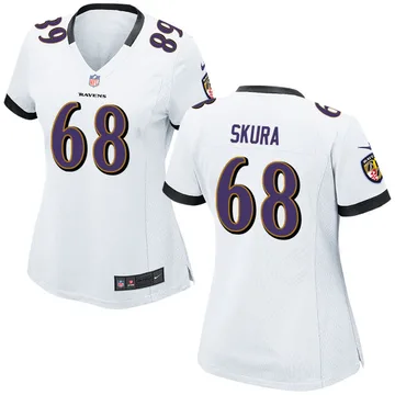 womens white ravens jersey
